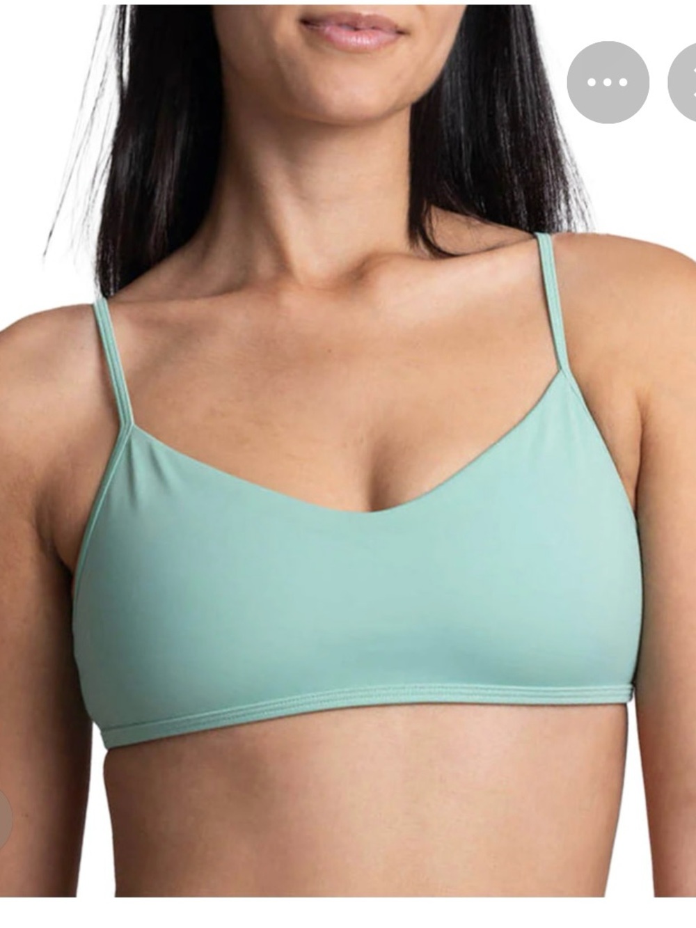 Jolyn Clothing Hikari Bikini Top in Mint Green
